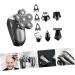 Buy 2 Sets Electric Shaver for Men - Rechargeable Beard Razor with 6 Heads | International Shipping Available - Buy Online on GoSupps.com