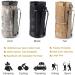 Upgraded Tactical Water Bottle Holder - Black | Molle Hydration Carrier Bag for Sports and Travel - 1 Pack - Buy Online on GoSupps.com