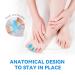Sumifun 16 Pack Gel Toe Separator Bunion Corrector for Overlapping Toes - Small & Large Blue Sizes Included - Buy Online on GoSupps.com