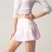 ToddlBy Sports Waisted Pleated Running High Skirts with Pockets Skorts Women's Plus Size Dress Nice Plus Size Dresses (Pink XL) Pink X-Large - Buy Online on GoSupps.com