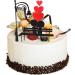 Cartoon Lover Couple Cake Toppers Valentines Day Wedding Party Decorations Cupcake Decors Hearts Engagement Gifts Decor Style2 - Buy Online on GoSupps.com