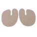 Leather Flip Flops Forefoot Pad Preventing Skin Abrasion with Self Adhesive for Enhanced Comfort Sandal Metatarsal Pad (Apricot)