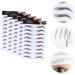 POPETPOP 5pcs Eyebrow Stickers Blush Makeup Brow Shaper Hair-like Eyebrows Stickers Artificial 4d Plate 21x15cm Brown - Buy Online on GoSupps.com