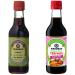 Kikkoman Tamari Gluten Free Soy Sauce 250 ml (Pack of 6) & Gluten Free Teriyaki Marinade 250 ml Pack of 6
