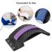 HONGJING Back Stretcher with Acupressure Massage - Back Pain Relief for Herniated Disc, Sciatica, Scoliosis - Lumbar Traction Spine Deck in Purple - Buy Online on GoSupps.com