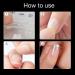LIARTY 1200pcs Double Sided Nail Glue Sticker Adhesive for False Nails - Transparent Gel Tape Tabs - 50 Sheets - with Storage Box - Buy Online on GoSupps.com