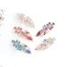 5 Pack Luxury Glitter Gems Korean Rhinestone Flower Barrettes Hair Clips for Women - Buy Online on GoSupps.com