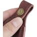 Tourbon Hunting Shooting Brown Real Leather Toe Protector Pad - Premium Barrel Rest for Precision & Comfort - Buy Online on GoSupps.com