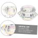 FRCOLOR Nail Art Crystal Cup Mini Crystal Bowl Nail Art Supplies Glass Tumbler with Lid Ring Holder Nail Liquid Cup Manicure Glass Cup Mini Bowl Cups White Crystal With Cover Accessories - Buy Online on GoSupps.com
