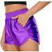 PESION Women's Metallic Purple Shiny Rave Hot Shorts - Small - Buy Online on GoSupps.com
