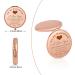 Jielahua Daughter Inspirational Rose Gold Compact Mirror | Daughter Birthday & Christmas Gift from Mom | Graduation & Wedding Present Ideas - Buy Online on GoSupps.com