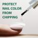 2 Pcs Gel Base & Top Coat Set | High-Gloss Finish, Long-Lasting, Anti-Wear | No Wipe Top Coat | 0.28 FlOz Soak Off UV Gel for Home Manicure or Salon - Buy Online on GoSupps.com