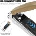 Premium Donruby Nail Clipper Set - 15mm Wide Easy Press Lever, Curved Blade, Nail File - Ideal for Men, Women, Seniors - Nickel Color - Buy Online on GoSupps.com