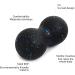 2-Piece Massage Balls Set for Effective Self-Massage & Fascia Training | Relieve Back Neck Spine & Facial Muscle Tension - Buy Online on GoSupps.com