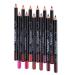 QiBest Lipstick & Lipliner Set - 12 Waterproof Matte Colors Long-Lasting Contour Pencils for Perfect Lips - Buy Online on GoSupps.com