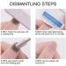 Manicure Tools DIY Decoration Nail File Portable for Nail Salon for Home - Buy Online on GoSupps.com