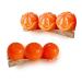 2 Pcs Mandarin Orange Hair Clips for Women Girls Cute Peeled Oranges Alligator Clip Snap Little Girl Hair Pin Trendy Fruit Hair Clips mode1