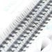 Icycheer Pro 0.10/0.07c 7/9/10/12/13mm natural long corrugation of individual clusters eyelash eyelash extensions (007c 11mm) 007c 11mm