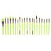 Soft Safe Fiber Makeup Brush Set - 20 Pieces for Eye Shadow & Blush - Best Quality Beauty Tools for International Shipping - Buy Online on GoSupps.com