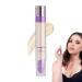 G n rique Concealer Stick Corrector Concealer Full Coverage Cover Creamy Finish Makeup Longwear Face Cosmetic for Under Eyes Blemish Eraser and Dark Circles Two-Headed Design 10 ml
