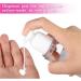 Katmerio 3-Pack 50ml Airless Pump Dispenser Bottles - Ideal for Travel & Home Use | Empty Cosmetic Lotion Pump - Buy Online on GoSupps.com