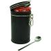 NY 3-in-1 White Coffee Sachets Individually Wrapped with Sugar 10 x 14g Bundle with Black Refillable Cannister and Latte Spoon Set for Home Desk or Travel - Buy Online on GoSupps.com