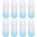 12 Pieces Transparent Contact Lens Containers - Durable ABS Boxes for Daily Use | Perfect for Young Outdoor Lens Users - Buy Online on GoSupps.com