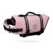 Vivaglory Ripstop Dogs Rescue vest For Small Medium Boat Dog Wallpage with improved buoyancy & visibility cherry blossom pink XL: 78-96cm (chest circumference) cherry blossom pink