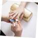 CLISPEED 2 pi ces Palette Anneaux pour Ongles Marbre Palette de M lange Vernis Artistique pour Manucure DIY Femme Accessoire Nail Art Pratique et R utilisable - Buy Online on GoSupps.com