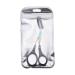 Fonowx Beauty Eyebrow Scissors with Comb - Professional Precision Stainless Steel Trimmer for Men & Women - Ideal Makeup Grooming Tool - Buy Online on GoSupps.com