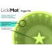 Lickimat Yoggie Pot - Dog Enrichment & Slow Feeder | Durable Rubber Treat Mat for All Sizes - Latest Green Edition - Buy Online on GoSupps.com
