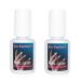 2Pcs Super Strong Nail Glue for Acrylic Nails Nail Tips and Press on Nails (16ml) Nail Bond Brush On Nail Glue for Acrylic Nails Long Lasting Acrylic Nail Glue Professional Nail Glue for Acrylic Nail
