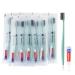 Disposable Toothbrushes with Toothpaste Pack of 200 Green Individually Wrapped Disposable Travel Toothbrushes Kit in Bulk for Homeless Nursing Home Hotel Charity