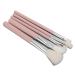 Rotating & Folding Makeup Brush Set with LED Mirror | Ideal for Travel Dorms & Home - Perfect for Makeup & Eyebrow Grooming - Buy Online on GoSupps.com