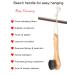 Manual Facial Cleansing Brush with Bamboo Charcoal Fiber Bristles - Skin Cleanser & Scrubber for Acne, Face Mask Application, and Deep Pore Cleaning - Buy Online on GoSupps.com