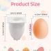 FVVMEED Single Hole Egg Shape Candle Molds - Silicone Mold for Scented Candle Making, Plaster Molding, Soap, Cake, Chocolate - DIY Handmade Crafts and Gifts - Buy Online on GoSupps.com