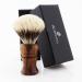 Jag Shaving Razor brush - Silvertip roof hair shaving brush - sustainable shaving brush made of wood - noble design wooden handle - perfect shaving brush - for your razor