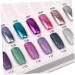  Mikinona Mikinona 1 Piece 120 Color Chart Nail Polish Display Sample False Tips Nail Art Exhibition Table Manicure Nail Supplies - Buy Online on GoSupps.com