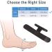 Kids Toe Walking Brace - AFO Foot Drop Corrector for Women & Men - Adjustable Toe Strap - Black (S-Pair) - Buy Online on GoSupps.com