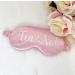Personalised Sleep Silk Satin Eye Mask Custom Any Name Rest Sleeping Relaxing Mask Gift for Her Mothers Day Birthday Bridesmaid Hen Bridal Christmas Gift Party Favours Present HUNYLONDON (Pink) - Buy Online on GoSupps.com