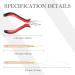 Neitsi Micro Link Hair Feather Extensions Kit - Pliers, Needle, Loop Threader - Wood Set - Buy Online on GoSupps.com