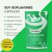 Black Swan Soy Isoflavones 1000 mg Veg Capsules - Natural Support for Healthy Bones Menopause Symptoms and Metabolic Function - with Vitamin K and Omega-3 Fatty Acid - 60 Capsules - Buy Online on GoSupps.com