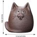  Povanjer Zisha Cute Cat Zisha Clay Tea Pet | Tea Pet Decoration | Decorative Pet Cat Sculpture Zisha Tea Culture Sculpture in Shop - Buy Online on GoSupps.com
