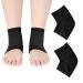 Buy Singes Gel Heel Socks for Plantar Fasciitis - Soft Compression Socks for Dry Skin & Comfort (Black) - Buy Online on GoSupps.com