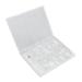 Artificial Nail Tips Set Various Sizes Breathable Ultra Thin Clear Easy to Color Fake Nail Tips for Salon Use (07#)