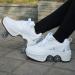CHSSIH Roller Skates for Women Shoes with Wheels for Girls Kick Rollers Shoes Retractable for Boys  Adult Parkour Quad Roller Shoes Inline Skates Children'sOutdoor Skates A 4 - Buy Online on GoSupps.com