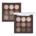 Nude Eyeshadow Palette-9 Colors Blendable Matte and Shimmers Pigmented Eye Shadow Powder Multiuse Makeup Pallet Easy to Use #03