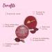 Beetroot Lip Balm for Men & Women | Natural Lip Mask for Lightening & Hydration | Ayurvedic with Desi Ghee Raw Honey Shea Vitamin E | 10g - Buy Online on GoSupps.com