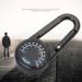 JOCXZI 3 in 1 Compass Set - Portable Compass with Carabiner Hook & Multifunction Thermometer for Camping Hiking & Travel - Buy Online on GoSupps.com