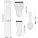 Buy VOCOSTE 4-in-1 Electric Shaver for Women - Body Hair Removal Set in White | International Shipping - Buy Online on GoSupps.com